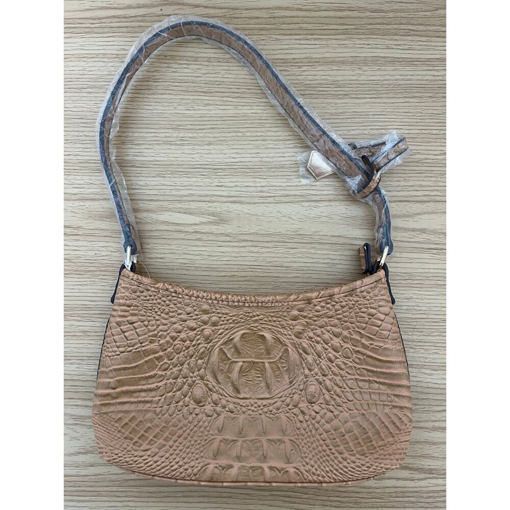 MKF Collection by Mia K. Farrow Croc Embossed Shoulder Bag NWT